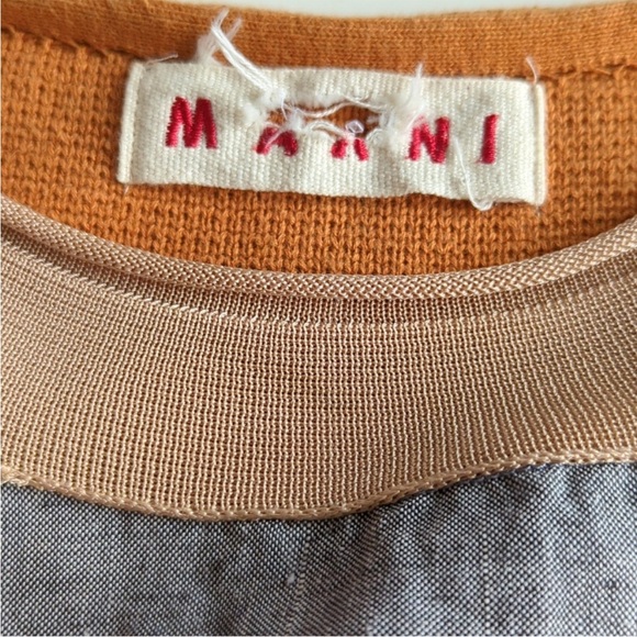 Marni Cotton Peplum Sweater - Picture 6 of 7